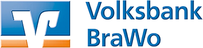 Logo Volksbank BraWo – Vertriebspartner Baugeschäft Mennenga